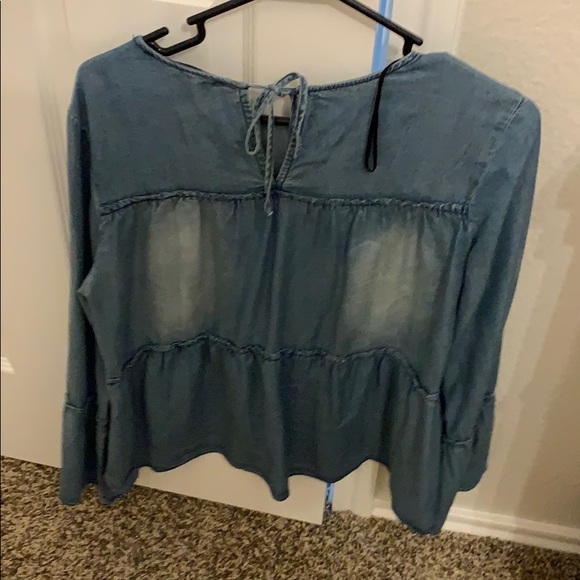 Blue Rain top. Denim! - Picture 2 of 3